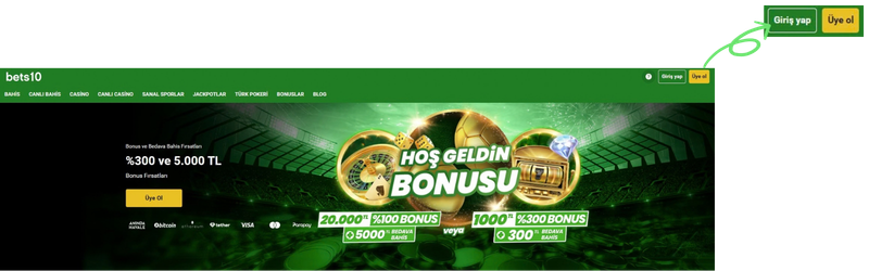 Bets10 Giriş